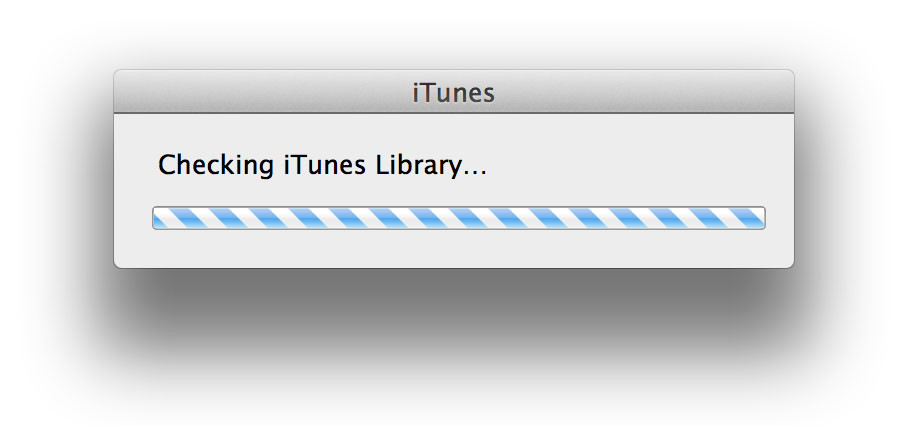 Checking iTunes